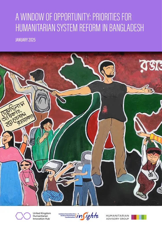 Cover of “A Window of Opportunity: Priorities for Humanitarian System Reform in Bangladesh”